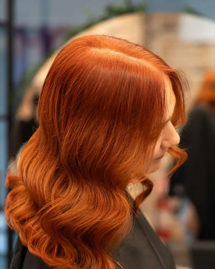 Culoare copper realizată la Contour Collective