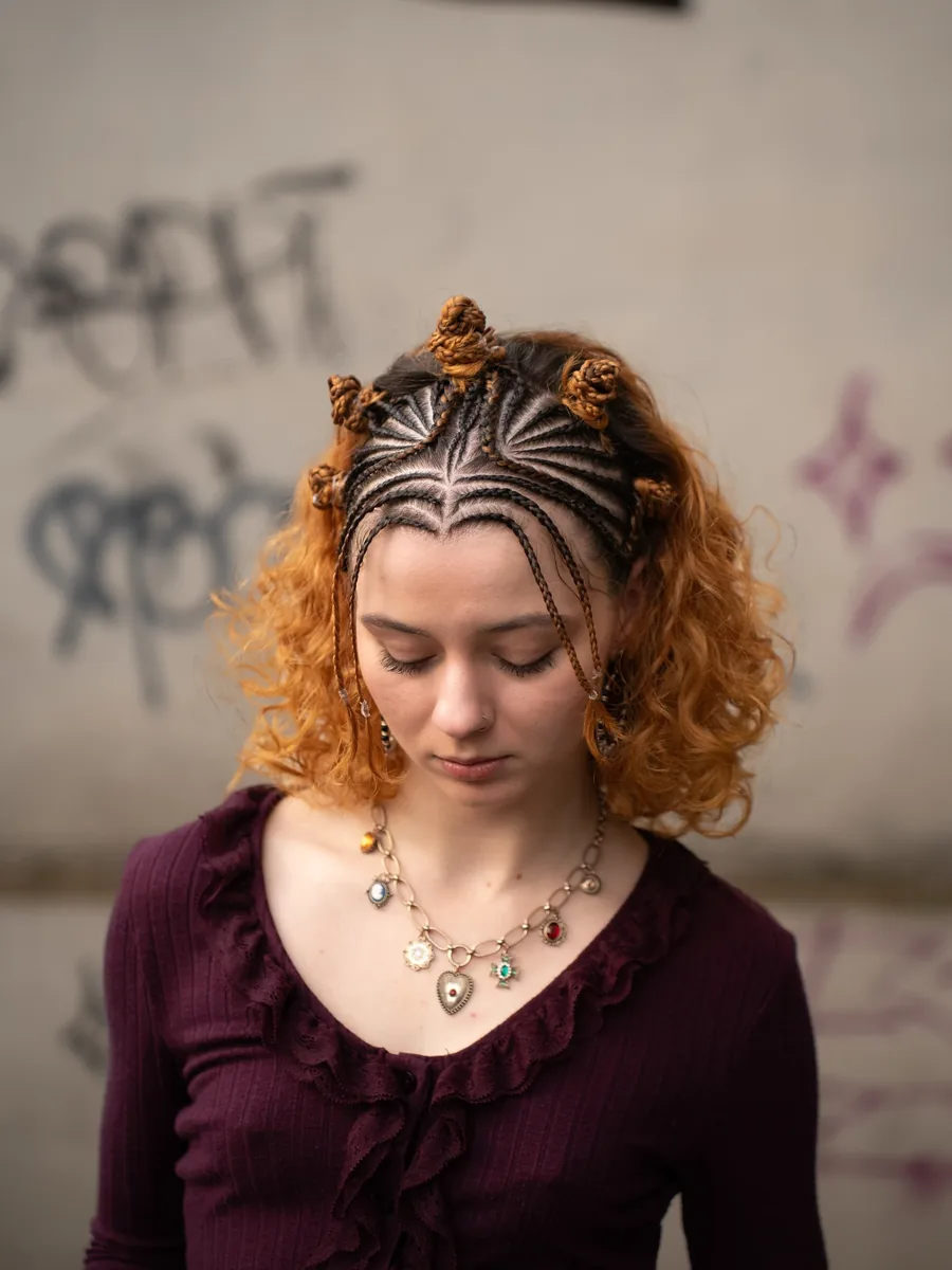 Bucle și împletituri de ocazie
